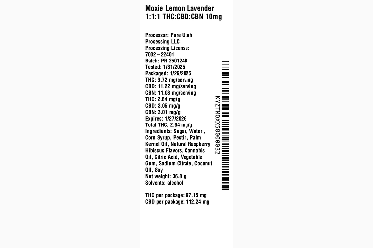 Lemon Lavender by Moxie