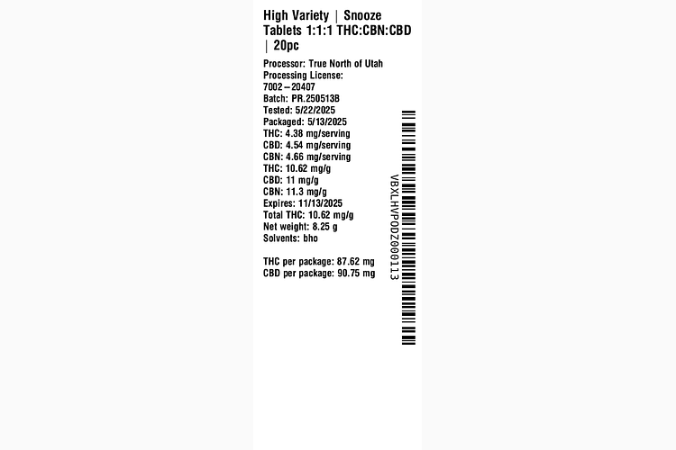 Snooze by High Variety