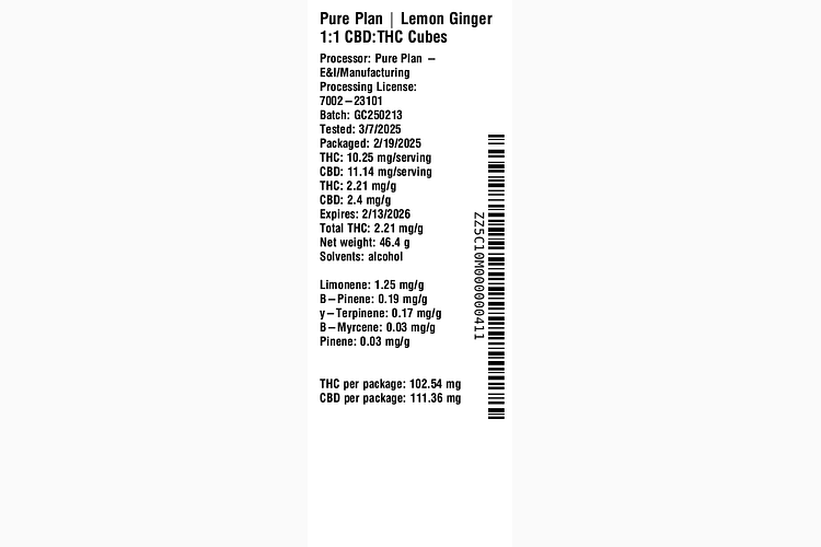 Lemon Ginger by Pure Plan