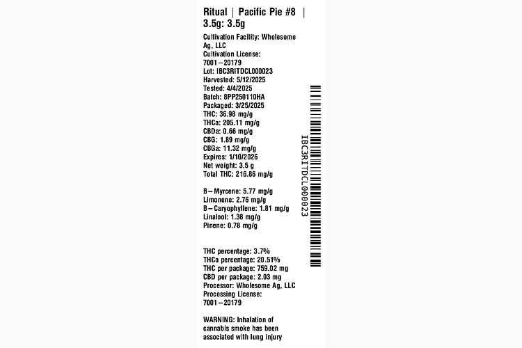 Pacific Pie #8 by Ritual