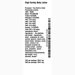 Body Lotion by High Variety