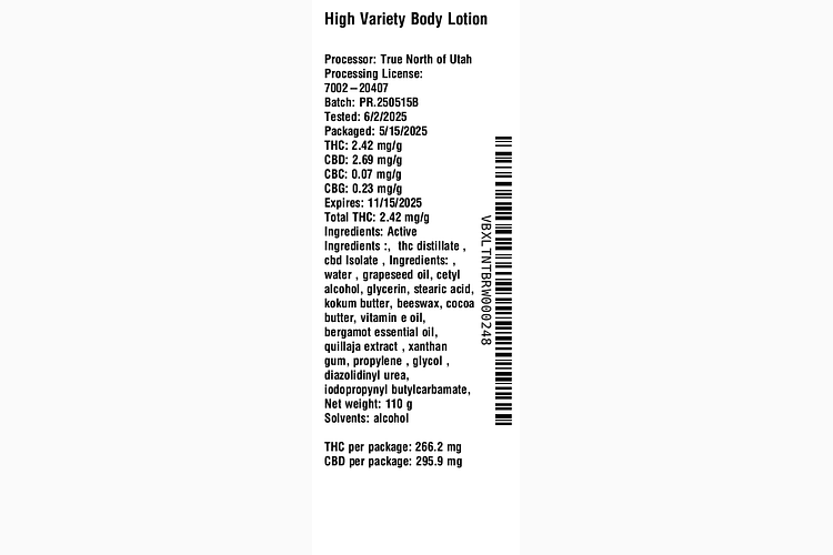 Body Lotion by High Variety