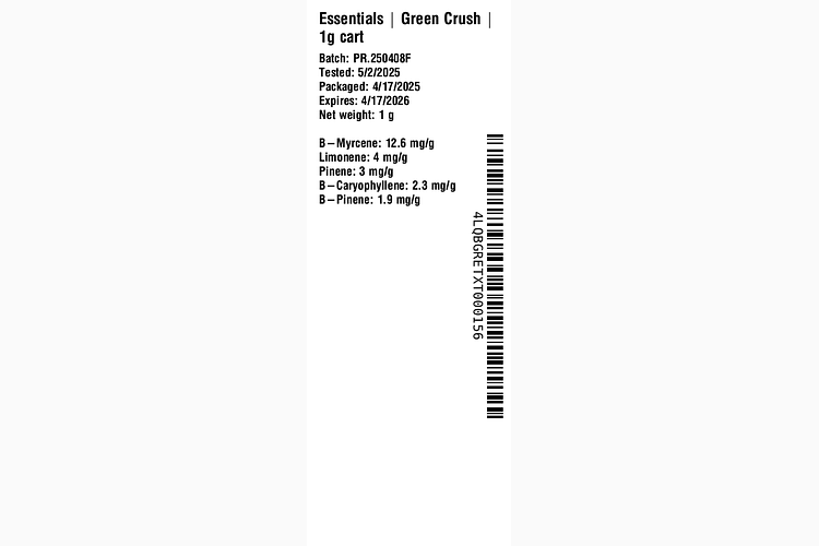 Green Crush by Essentials