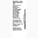 Lemon Raspberry High Dose by High Variety