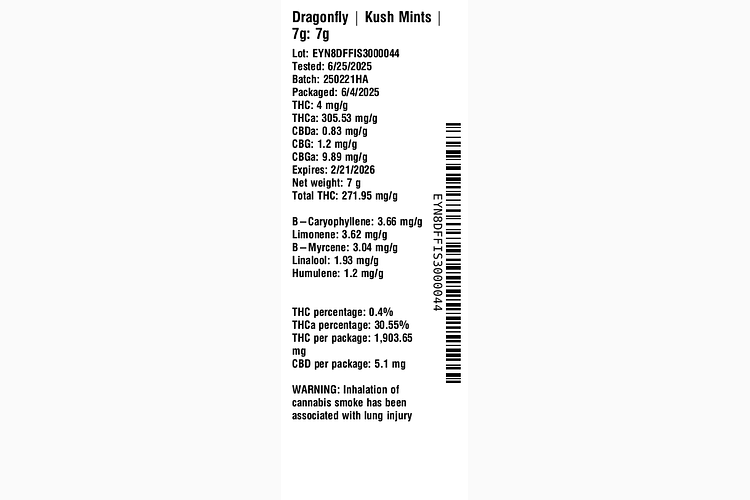 Kush Mints by Dragonfly