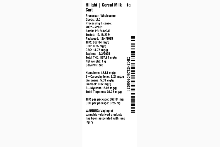 Cereal Milk by Hilight