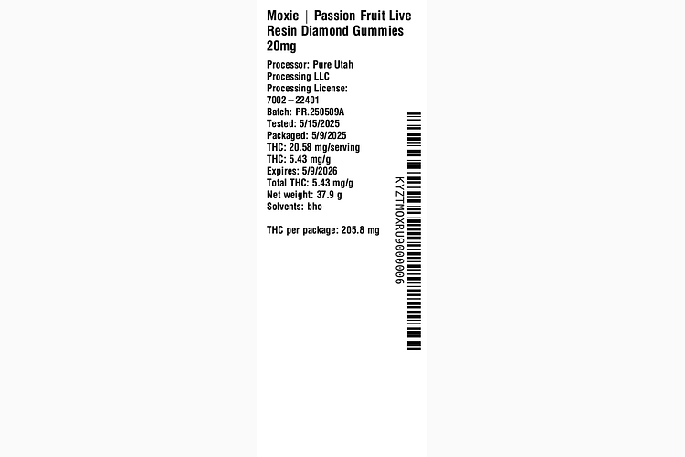 Passion Fruit by Moxie