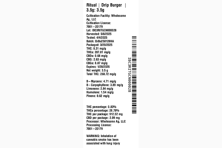 Drip Burger by Ritual