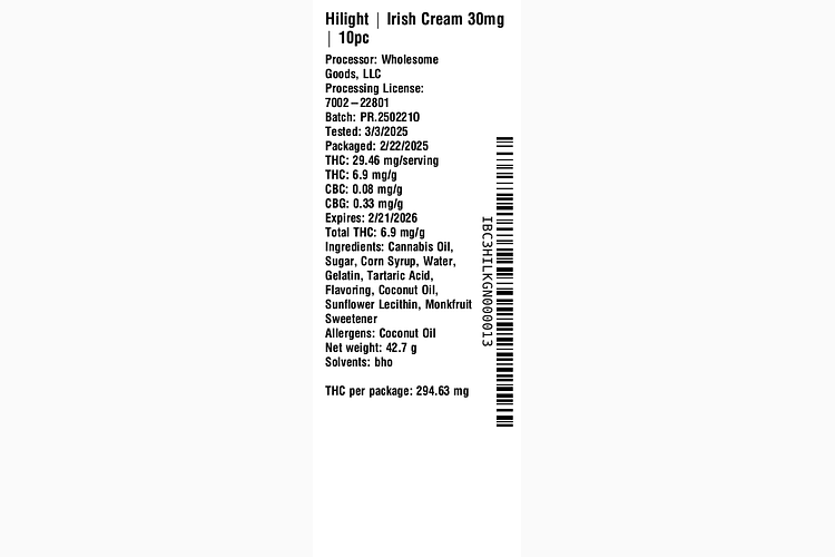 Irish Cream by Hilight