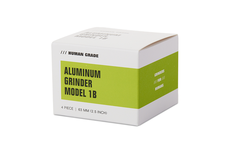 Model 1B 2.5” 4 Piece Grinder by Human Grade