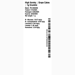Grape Cakes by High Variety