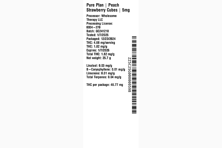 Peach Strawberry by Pure Plan