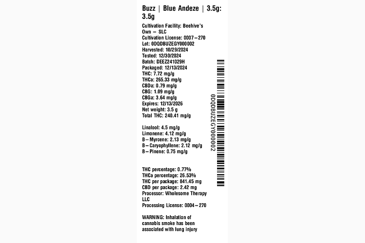 Blue Andeze by Buzz