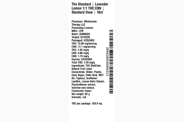 Lavender Lemon by The Standard