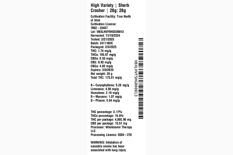 Sherb Crasher by High Variety
