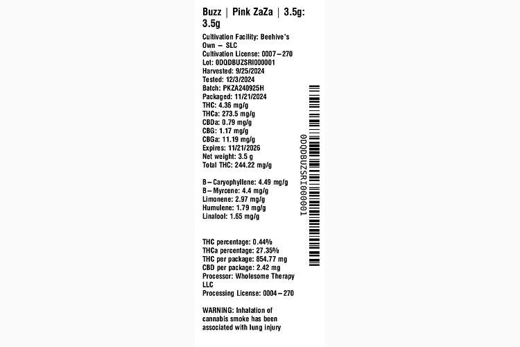 Pink ZaZa by Buzz