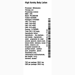 Body Lotion by High Variety