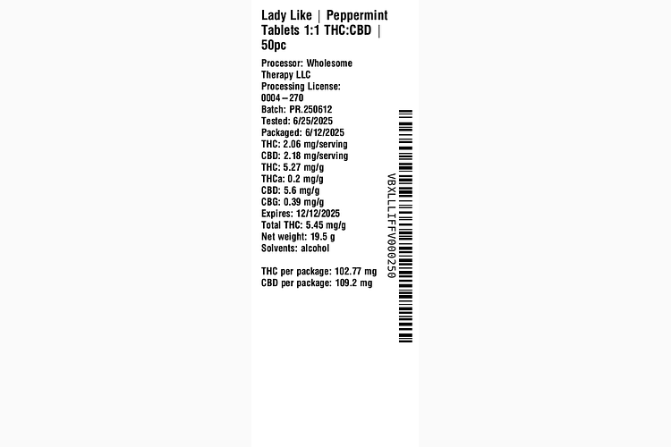 Peppermint by Lady Like