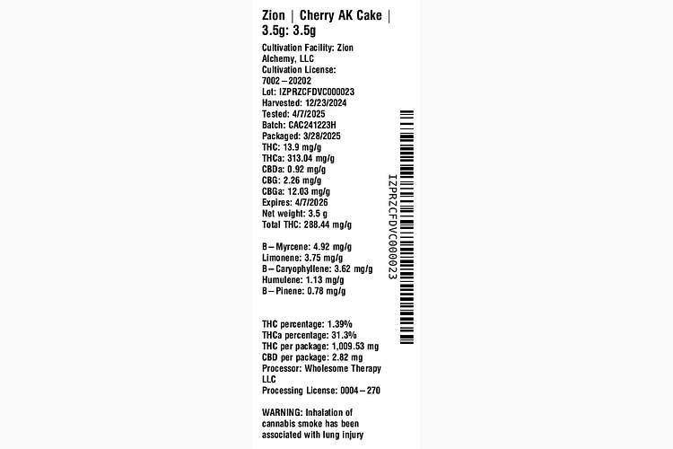 Cherry AK Cake by Zion