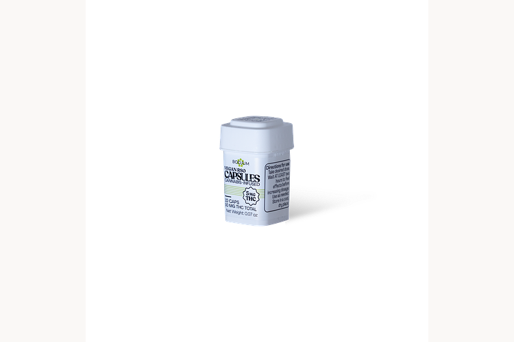 Low Dose RSO Capsules 5mg by Boojum