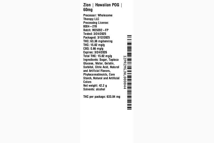 Hawaiian POG by Zion