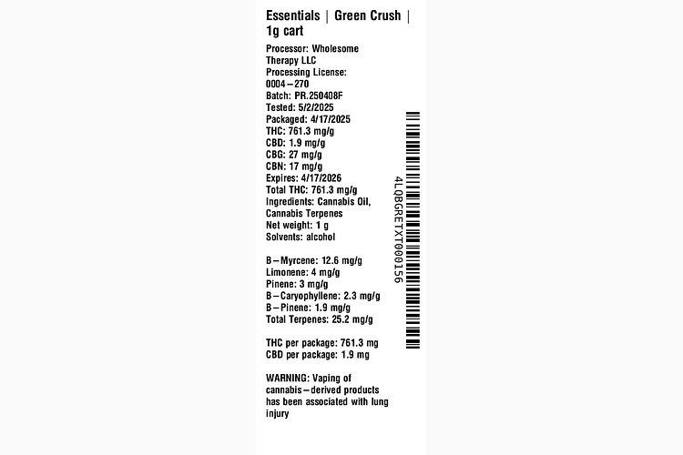 Green Crush by Essentials