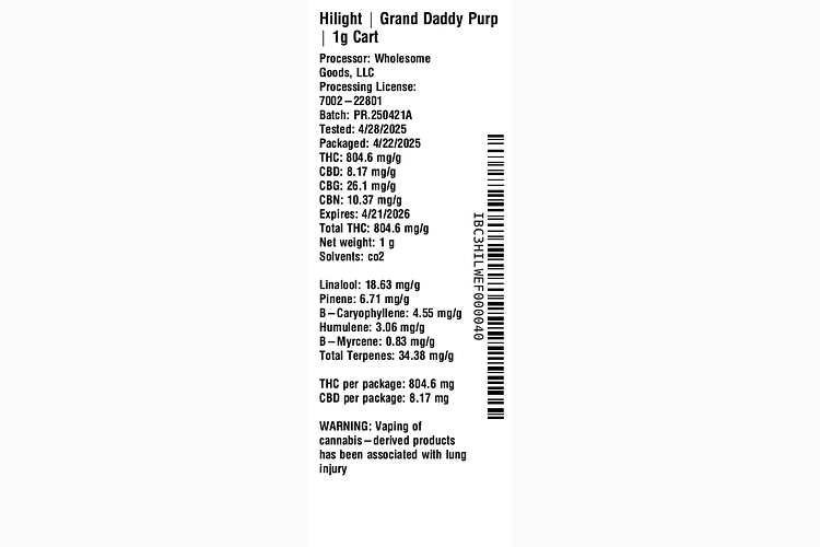 Grand Daddy Purp by Hilight