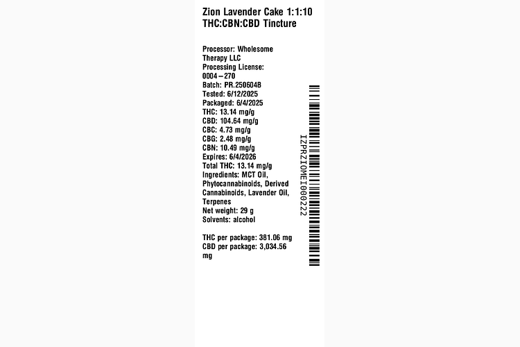 Lavender Cake by Zion