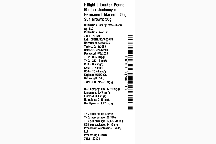 London Pound Mints x Jealousy x Permanent Marker by Hilight