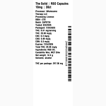 RSO 10mg by The Solid