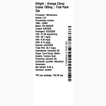 Orange Citrus Cubes 100mg by Hilight