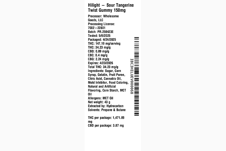 Sour Tangerine Twist by Hilight