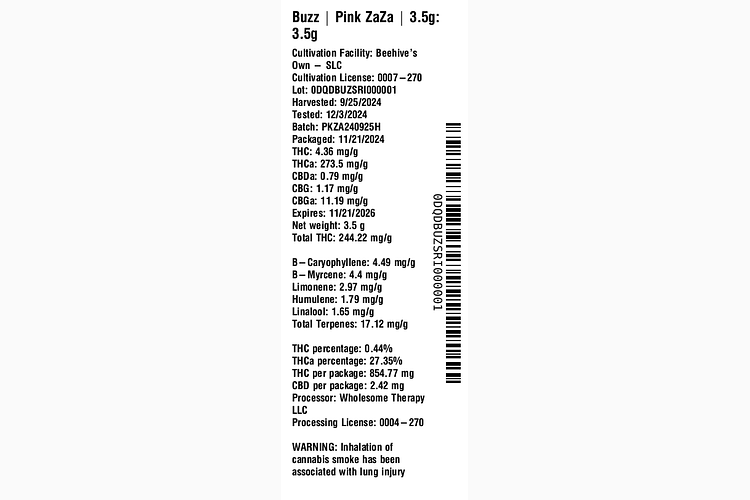 Pink ZaZa by Buzz