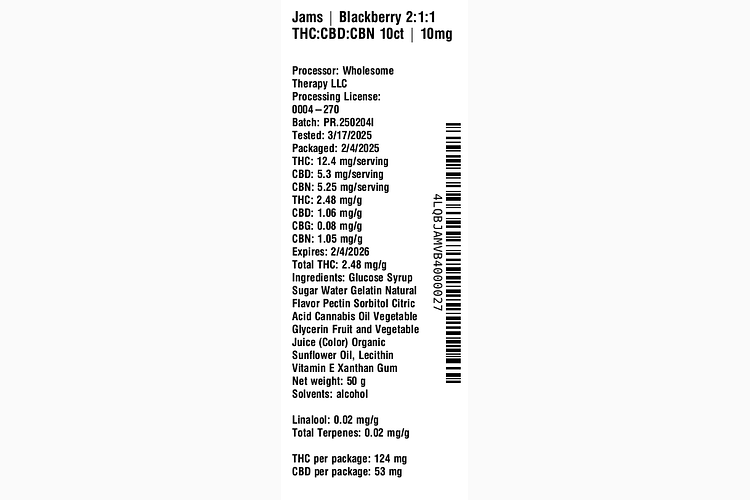 Blackberry by Jams