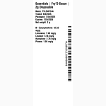 Fry'D Sauce 2g Disposable by Essentials