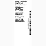 Sour Grapes Flavored All-in-One by Hilight