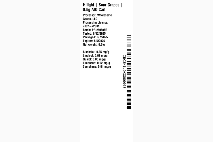 Sour Grapes Flavored All-in-One by Hilight