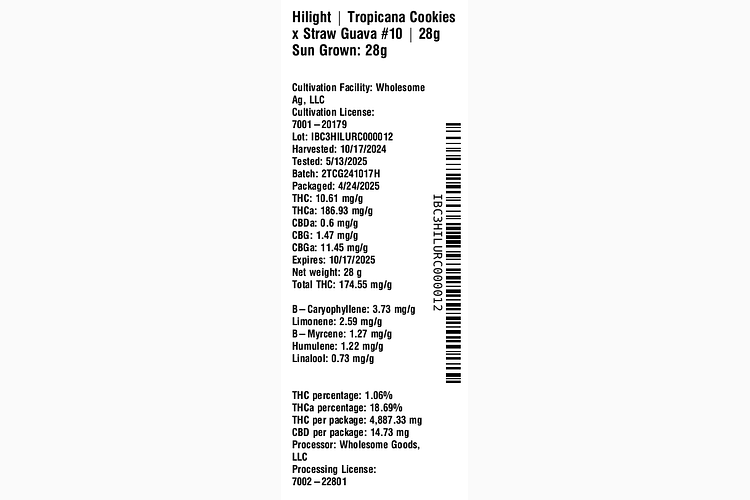 Tropicana Cookies x Straw Guava #10 by Hilight