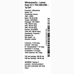Soothe - Lemon Haze by WholesomeCo
