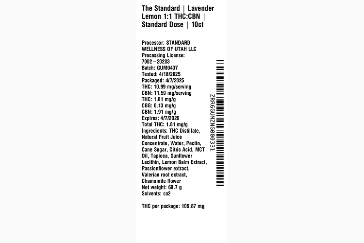 Lavender Lemon by The Standard