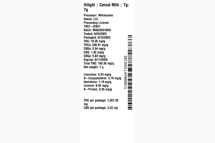 Cereal Milk by Hilight