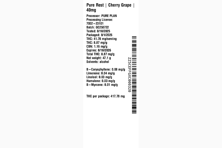 Cherry Grape by Pure Plan