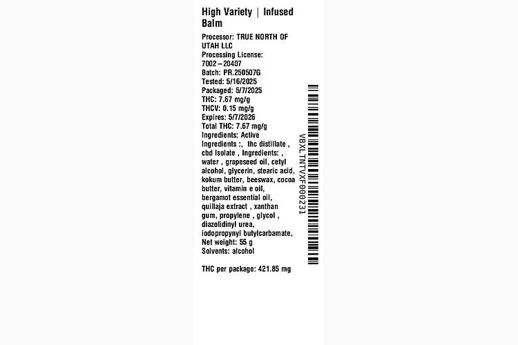 Infused Balm by High Variety