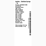 Distillate Syringe by HooDoo