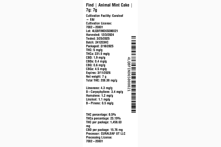 Animal Mint Cake by Find
