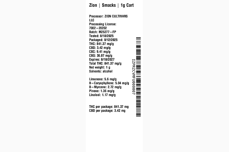 Smacks by Zion
