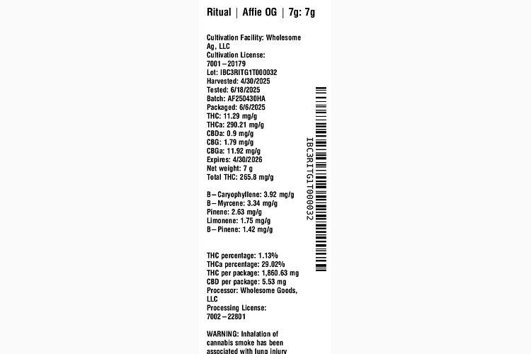 Affie OG by Ritual