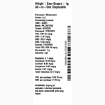 Sour Grapes Flavored All-in-One by Hilight