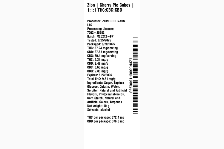 Cherry Pie by Zion