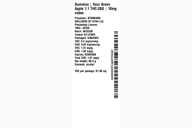 Sour Green Apple by Gummiez